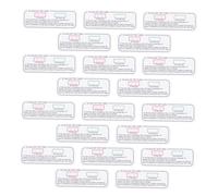 KICHOUSE 20pcs Uv Indicator Cards for Uvc Testing Household Test Cards Light Wavelength Measurement for Sunlight Exposure