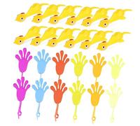 KICHOUSE 24pcs Educational Stretchy Finger Shooting Toys Party Favors Prank Kit Magical Boys and Girls Toy Fun Stocking Stuffers