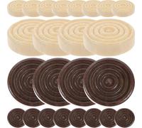 KICHOUSE 24Pcs Wooden Checkers Pieces Game Accessories for Chess Lovers Lightweight and Easy to Store for Family Fun