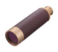 KICHOUSE 25X Magnification Retro Monocular Telescope for Adults Portable Collapsible Design for Outdoor Activities Sailing and Bird Watching High Definition Vintage Pirate Style