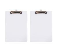 KICHOUSE 2pcs A5 Clipboards with Non-Slip Writing Pads for Students and Office Use, Portable Document Organizers and Multipurpose Student Writing Boards