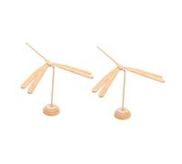 KICHOUSE 2pcs Balance Bamboo Dragonfly Educational Handmade Cognitive Fun for Enhances Coordination Skills for Learning Play Engaging Outdoor Activity
