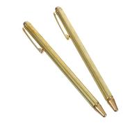 KICHOUSE 2pcs Brass Dragon-seeking Ruler Metal Divining l Rods Detection Tool Dowsing Divining Rods Probe Rod Dowsing Rod Tool Metal Dowsing Rod Kit Water Stick Tool Golden Stainless Steel