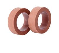 KICHOUSE 2pcs Brown Non-woven Fiber Eyelash Planting Strips Adhesive Tape for False Eyelashes Makeup Tool Beauty Salon Lash Extension Accessories for Professional Grafting