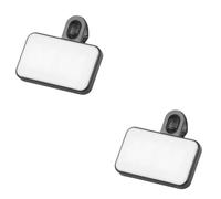 KICHOUSE 2pcs Clip LED Camera Light for Live Streaming Brightness Color Portable Fill Light for Video Conferencing Photography Compact Design for Easy Use