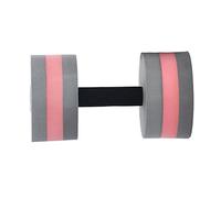 KICHOUSE 2pcs Eva Dumbbells for Swimming Yoga Aquatic Fitness Lightweight Water Weights for Women Men Durable Floating Dumbbell Gray Red