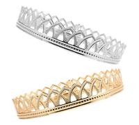 KICHOUSE 2Pcs King Crown for Men Elegant Royal Hair Accessories for Birthday Halloween Cosplay Vintage Court Design Antique for Costume Parties