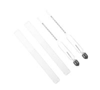 KICHOUSE 2pcs Milk Lactometer Hydrometer Measuring Tool Accurate Scale for Home Use Safe Reliable Lactate for Dairy Testing Measurement