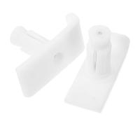 KICHOUSE 2pcs Nonstick Walker Ski Glide Replacement Feet Tips for Standard Cane and Elderly Walker Shockproof and Anti-Slip Pom Material Small Sliders for Daily Walking Aid