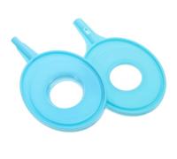 KICHOUSE 2pcs Optical Lens Kit for Science Experiments - Concave and Convex Lenses Set for Physics Optics Teaching and Light Refraction Demonstration in Classroom