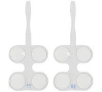 KICHOUSE 2pcs Optometry Flippers Flip Vision Training Tools for Eye Coordination Improvement Visual Function Therapy and Optometry Testing Equipment