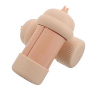 KICHOUSE 2pcs Portable Silicone Travel Bottles Leakproof Travel Bottles Set 60ml Impact-resistant Identification Silicone Dispenser and Sports Activities