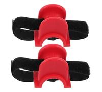 KICHOUSE 2pcs Portable U-shaped Fishing Rod Holders for Bridge Railings Weatherproof Horizontal Pole Storage Racks for Boats Rvs Seaside Fishing with Fast Installation and Versatile Rod