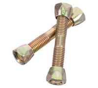 KICHOUSE 2Pcs Spring Swing Chair Screws Heavy-Duty Basket Hanging Hook Hardware Metal Compact Reliable Support Sleek Polished Finish Elegant for Outdoor Use Cradle Chairs