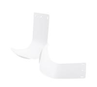 KICHOUSE 2pcs Wall Mounted Soap Dispenser Trays in White Abs Material, Easy to Install and Stop Dripping Soap, Suitable for Homes and Restaurants, Anti-spilling Drip Trays for Bathroom Or