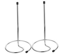 KICHOUSE 2pcs Wine Decanter Drying Rack Carafe Glass Holder for Home Bar and Restaurant Counters Space-saving Stand