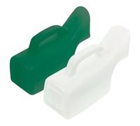 KICHOUSE 2pcs Women’s Portable Urinal Bottles 1000ml Large Capacity Plastic Pee Containers Travel Outdoor Urine Bottles for Female Patients and Bedside Use