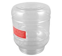 KICHOUSE 3 L Plastic Ice Maker Bucket with Compact Design and Easy to Install, Water Storage Holder for Home and Commercial Settings Snow Ice Machine Accessory