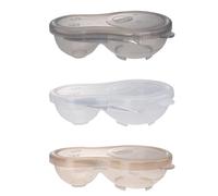 KICHOUSE 3 Sets of Facial Mask Mixing Bowls and Mask Stirring Spoons Made of Flexible Pp Material Convenient to Carry at Home Or Salon Random Color