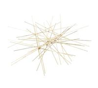 KICHOUSE 30pcs Metal Wire Snowflake Form Beaded Snowflake Ornament Kit, Copper, Golden, DIY Beading Material, Christmas Decorations, Parent Interaction, Christmas Ornament
