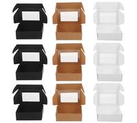 KICHOUSE 30pcs Paper Soap Boxes with Lid Portable and Easy to Use Multi-function Wrapping Storage Cases for Small Items and Soap Simple Design and Packaging
