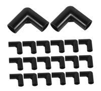 KICHOUSE 30pcs Tent Pole Connectors Plastic Right Angle Elbow Adapter for Canopy Tents Durable Fittings for Outdoor Camping Quick Assembly and Lightweight Design Sturdy Replacement Parts