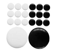 KICHOUSE 360 Pieces Go Chess Stones Double-Sided Convex Melamine Small Game Pieces Board Game Accessories and Strategy Play at Home
