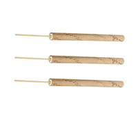 KICHOUSE 3pcs Bamboo Bird Whistle for Music Bird Flute Playthings Fun Outdoor Whistles for Developing Fine Motor Skills Unique Cultural