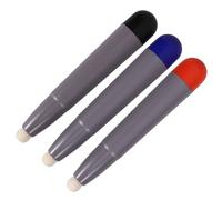 KICHOUSE 3pcs Capacitive Stylus Pen Set for Touch Screens High Sensitivity Universal Touchscreen Pens Felt Tips Compatible Whiteboards Tablets and Phones Red Blue Black