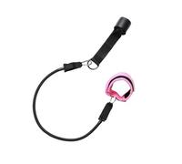 KICHOUSE 3pcs Leg Training Band with Indoor Ankle Straps and Exercise Buckles for Gym and Daily Life, Nylon and Latex Material for Hip Abduction and Leg Curling Workouts