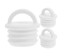 KICHOUSE 3pcs Mop Bucket Drain Plug Replacement Stoppers for Easy Installation Prevent Water Leakage Fits Mop Bucket Versatile for Cleaning and Maintenance