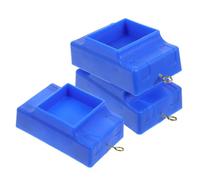 KICHOUSE 3Pcs Plastic Student Mechanics Trolley Physics Teaching Tool with Precision Inclined Track, Educational Physical Experiment Supplies for Primary Science and Newtonian Mechanics