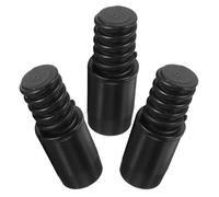 KICHOUSE 3Pcs Threaded Tip Connector Replacement Extension Pole Adapter for Broom Handle Mop Pole Suitable for 22Mm Tube Enhanced Durability for Office and More Places You Need