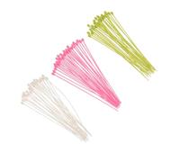 KICHOUSE 3set Perm Needle Hairdressing Tools Hair Roller Pins and Roller Pins for Perming Curling and Styling for Women Hair Perm Tools in Plastic Material Random Color