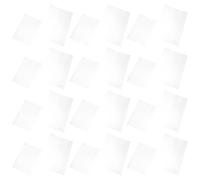 KICHOUSE 40PCS Book Sleeve Clear Plastic Cover for Documents Transparent Protective Film for Textbooks Planners Journals Office Files Water-Resistant Scratch Guard
