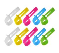 KICHOUSE 40Pcs Cloth-Drying Buckles Non-Slip Fixing Buckles for Coat Hangers Multi-Color Set, Windproof Retaining Clips for Laundry Clothesline Organization