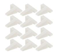 KICHOUSE 40pcs Triangle Foundation Sponges Mini Makeup Cosmetic Sponges Soft Beige Foam Wedges Reusable on The Go Touchups and Precise Application of Foundation and Blush