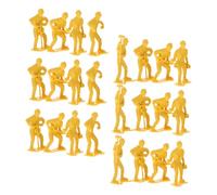 KICHOUSE 45Pcs Miniature Construction Worker Figurines Set Realistic Model for Imaginative Play and Cognitive Development for Creative Construction Sites