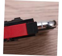 KICHOUSE 4Pc Mobile Game Controller Trigger Buttons Metal Induction Phone Fire Buttons Aim Key Joystick Shooter for Tablet Mobile Games Black and Red