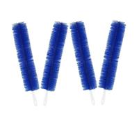 KICHOUSE 4pcs Fan Cleaning Brush with Hard Nylon Bristles Long Handle Bendable Design for Efficient Dust Removal Electric Fans and Blinds Steel Core Portable and Lightweight Household