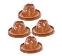 KICHOUSE 4pcs Giant Volcano Model Volcano Science Prop Eruptions Models Educational Lab Experiment