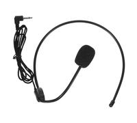KICHOUSE 4pcs Headset Mic for Ear Mounted Microphone Jack for Presentations Live Performance Singing Teaching