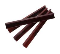 KICHOUSE 4pcs Mahjong Racks Pushers Mini Mahjong Tile Holder Grooves for American Travel Family Gatherings