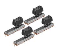 KICHOUSE 4pcs Metal Sliding Potentiometer Linear Volume Controls with Reliable and Easy Operation for Electronics and Birthdays