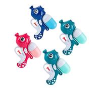KICHOUSE 4pcs Sea Horse Water Shooter Fun Outdoor Water Spraying for Bath and Summer Pool Parties Lightweight Safe for Little Hands Random Color