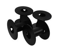 KICHOUSE 4pcs Small Fish Line Spool Replacement Cable Storage Supply Wire Bobbin Bobbin Spools Empty Spool Part Data Cable Storage