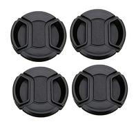 KICHOUSE 4pcs Splashproof Camera Lens Cover Dustproof Lens Protector for and Mirrorless Cameras Protects from Mud and Scratches Design for Use