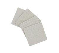 KICHOUSE 4pcs Weave Knitting Silicone Mold Crochet Texture Fondant Cake Soap Moulds Baking DIY Tools Grey for Sugar Paste Cakes Kitchen