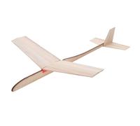 KICHOUSE 4pcs Wooden Airplane Kits DIY Hand-thrown Glider Plane Lightweight Wood Model for Outdoor Flying Educational Craft Birthday Party Classroom Prize