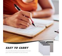 KICHOUSE 5 Books Planning Handbooks Portable Notebooks A5 Size Smooth Writing Convenient to Carry for Office Staff and Officers